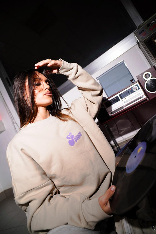 CREWNECK BOXY FAST LIFE MASTIC
