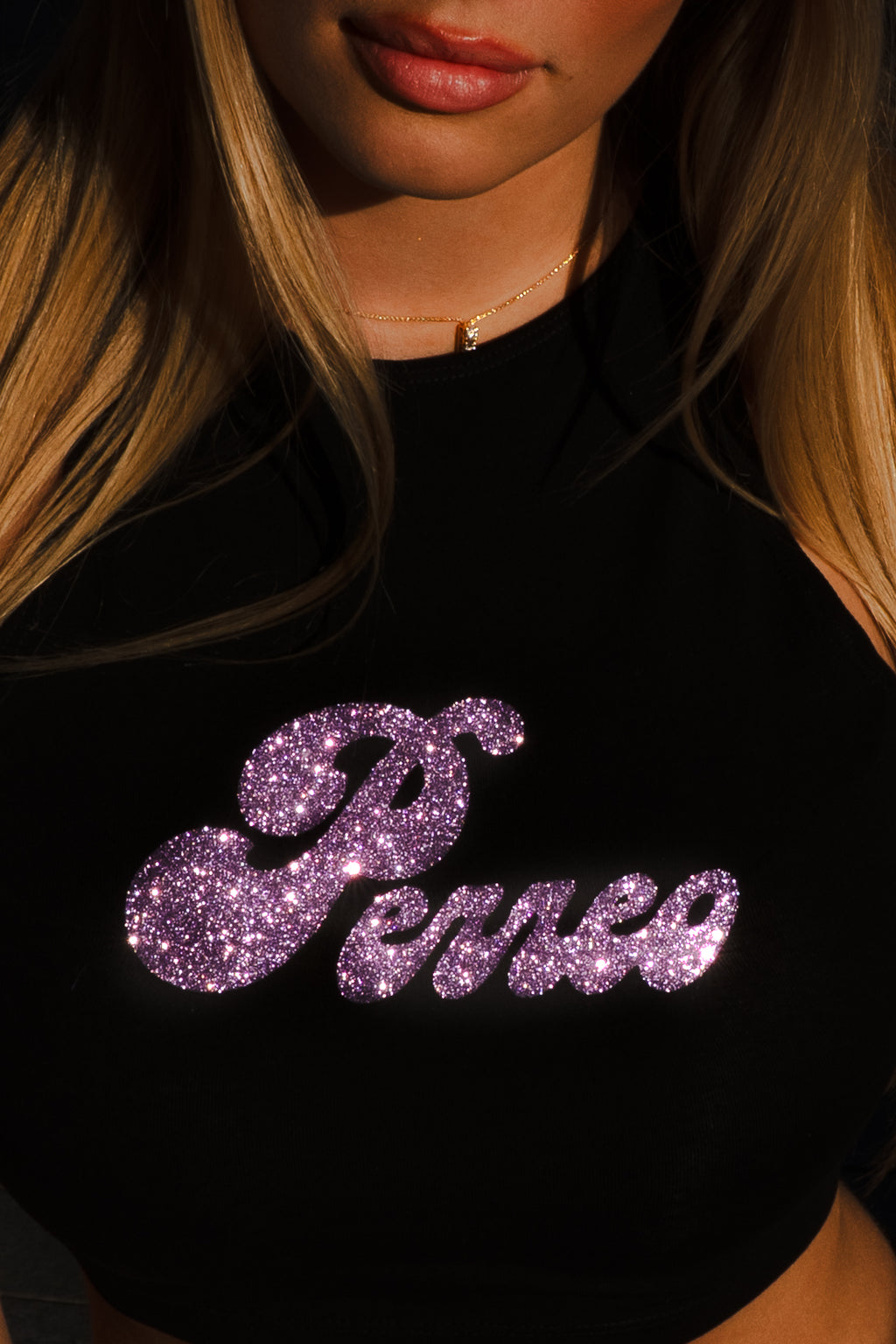 TOP SHINY BLACK