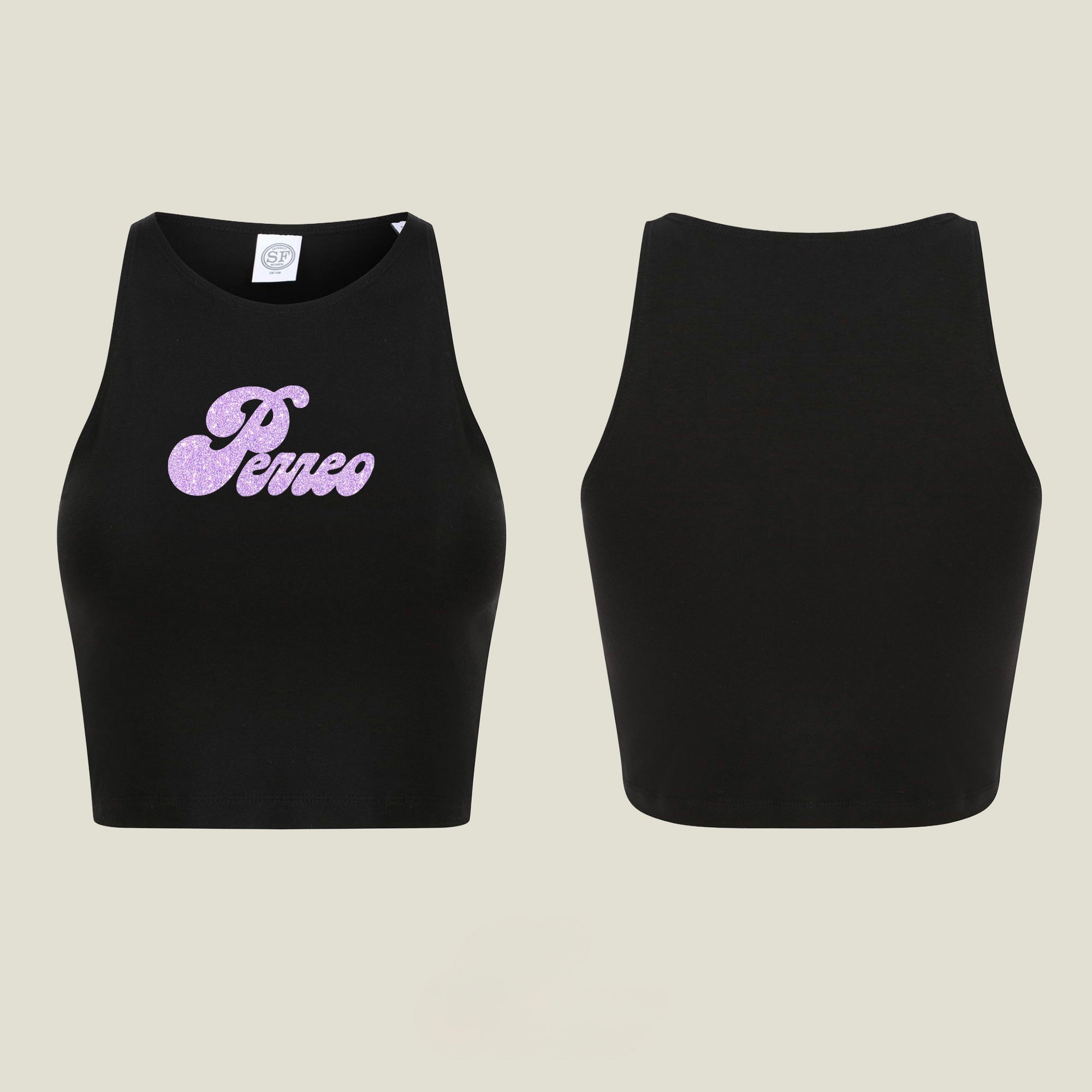 TOP SHINY BLACK